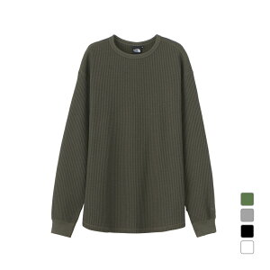 UEm[XEtFCX Y AEghA TVc L/S Warm Waffle Crew OX[uEH[btN[ NT62436 THE NORTH FACE