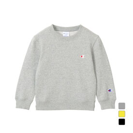 12/15限定★抽選で最大100％Pバック チャンピオン ジュニア キッズ 子供 スウェット トレーナー スウェットトレーナー CREW NECK SWEAT CK-Y001 スポーツウェア Champion