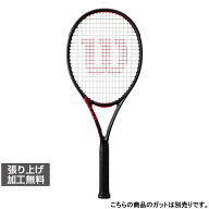 ウイルソン 国内正規品 CLASH 100L V3.0 クラッシュ 100L V3.0 WR172911 硬式テニス 未張りラケット : ブ…