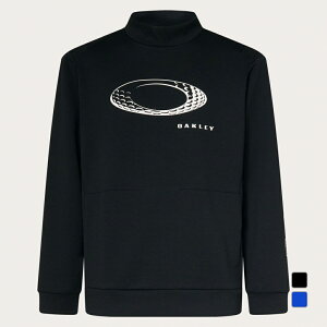 最大10%OFFクーポン 【10/24〜10/27】 オークリー ゴルフウェア 長袖トレーナー 秋 冬 GB ELIPSE FLEECE MOCK (FOA406952) メンズ OAKLEY