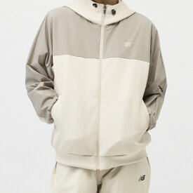 12/10限定★抽選で最大100％Pバック ニューバランス THE CITY レディース ニットジャケット ウーブンコンビダンボールジャケット AWJ55072 アウター アルペン・スポーツデポ限定 New Balance