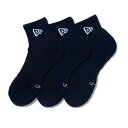 最大10％OFFクーポン 【11/4〜11/11】 ニューエラ ソックス 靴下 SOCKS ANKLE 3PAIRS NVY 25J 14518187 NVY ： ネイビー NEW ERA
