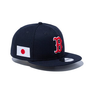 �j���[�G�� �L���b�v 9FIFTY MLB Japan Flag �{�X�g���E���b�h�\�b�N�X �l�C�r�[ 14517904 NVY �X�q NEW ERA