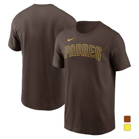 最大10％OFFクーポン 【8/4〜8/11】 ナイキ メンズ 野球 ウェア MLB サンディエゴパドレス Mens Nike Fuse Wordmark Cotton TEE Tシャツ 20QPYP0U5 NIKE