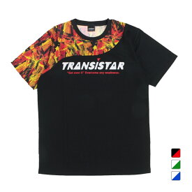 12/5限定★抽選で最大100％Pバック トランジスタ メンズ レディス ハンドボール 半袖プラクティスシャツ HB Game Shirts SCREAM HB25ST01 TRANSISTAR