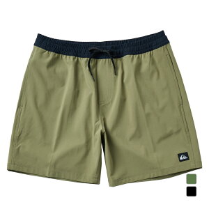 12/18���聚���I�ōő�100��P�o�b�N 2025�t�� �N�C�b�N�V���o�[ �����Y �}���� �{�[�h�V���[�c COLORBLOCK SOLID VOLLEY 17NB QBS252007 TMZ0 QUIKSILVER mks_0403