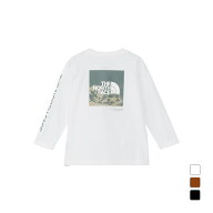 最大10％OFFクーポン 【7/18〜7/26】 ザ・ノース・フェイス ジュニア 子供 長袖Tシャツ トドラーロングス…
