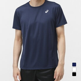 最大10％OFFクーポン 【7/18〜7/26】 アシックス メンズ 半袖 機能 Tシャツ ドライワンポイント半袖シャツ 2031E017 スポーツウェア asics