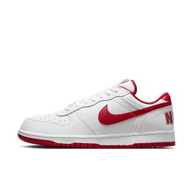 最大10％OFFクーポン 【7/4〜7/11】 ナイキ ビッグ LOW 355152-150 メンズ スニーカー ： ホワイト×レッド NIKE 355152 150 imbkk