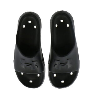 アンダーアーマー UAロッカー5 スライド 3028094 001 メンズ シャワーサンダル : ブラック UNDER ARMOUR