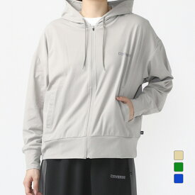 5/20限定★抽選で最大100％Pバック コンバース レディース スウェット フルジップ LT WEIGHT HOODIE 4520003パーカー アウター スポーツウェア Converse