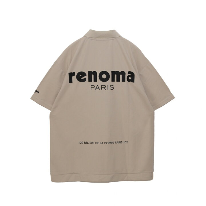 楽天市場】レノマ ゴルフウェア 半袖シャツ 春 夏 BACK LOGO POLO S/S 