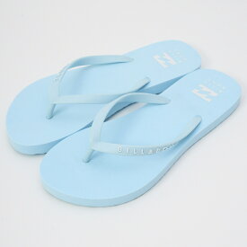 11/20限定★抽選で最大100％Pバック 2025春夏 ビラボン FLIP FLOPS SOLID BF013930 CBL レディース マリン ビーチサンダル : ブルー BILLABONG
