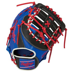 最大10%OFFクーポン 【10/24〜10/27】 ローリングス HOH MLB COLOR SYNC 内野手用 GR5HMM53-RY/B 軟式用 野球 ファースト用ミット Rawlings