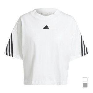 最大10%OFFクーポン 【10/24〜10/27】 アディダス レディース 半袖 Tシャツ フューチャーアイコン スリーストライプス 半袖Tシャツ KLT55 IV5270 IV5267 スポーツウェア adidas