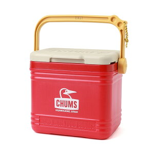 5/5���聚���I�ōő�100��P�o�b�N �`�����X Camper Cooler 9L CH62-2123 R001 �L�����v �n�[�h�N�[���[ : Red CHUMS