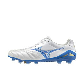 ミズノ MONARCIDA NEO III ELITE モナルシーダ ネオ 3 エリート P1GA242025 サッカー スパイクシューズ 2E : ホワイト×ブルー MIZUNO