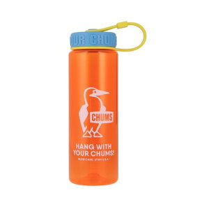ő10OFFN[| y9/15z 2025t `X Booby Bottle 600ml CH62-2124 D027 Lv {g /WO : Orange/Lt.Blue CHUMS