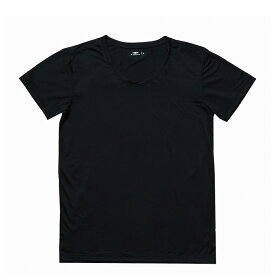 ティゴラ メンズ 半袖 インナーシャツ 瞬乾アイドライインナー メンズ クルーネック半袖 TR-9CA1505UT ： ブラック TIGORA