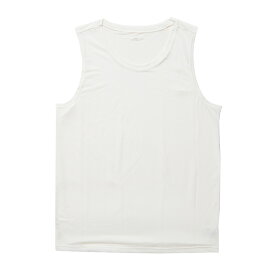 ティゴラ メンズ ノースリーブ インナーシャツ 瞬乾アイドライインナー メンズ クルーネックノースリ TR-9CA1525UT ： ホワイト TIGORA