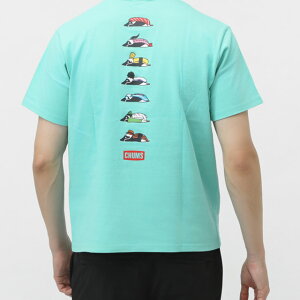 �ő�10��OFF�N�[�|�� �y6/1�z �`�����X �����Y �A�E�g�h�A ����T�V���c Booby Sushi Friends T-Shirt CH01-2521 M062 : �G�������h�O���[�� CHUMS