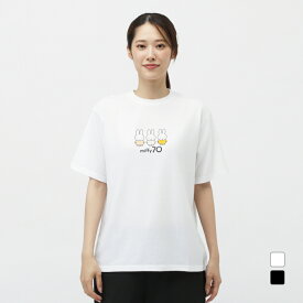 11/18限定★抽選で最大100％Pバック ミッフィー レディース 半袖 Tシャツ miffy70th 集合Tシャツ ALW-25197 スポーツウェア miffy