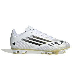 アディダス F50 CLUB FXG J F50 クラブ FXG J JI0029 ジュニア(キッズ・子供) サッカー スパイクシューズ 2E : ホワイト×ゴールド adidas