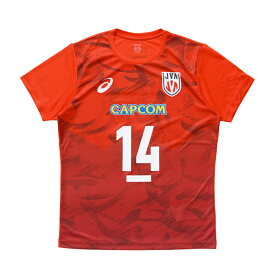 アシックス メンズ レディス バレーボール 半袖Tシャツ 2025年 バレーボール男子日本代表 応援Tシャツ 14 石川選手 25 JVA SUPPORTER TEE 2053A286 asics