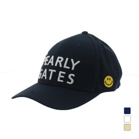 2/15限定★抽選で最大100％Pバック パーリーゲイツ ゴルフウェア キャップ 秋 冬 2段ロゴCAP (0534287871) PEARLY GATES