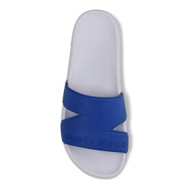 最大10％OFFクーポン 【2/4〜2/10】 ニューバランス 20 N Slide SUF20S H2 D シャワーサンダル ： ブルー×ホワイト New Balance