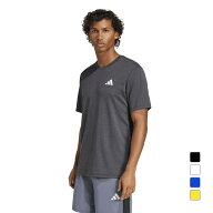 抽選で最大100％Pバック【6/4〜6/11】 アディダス メンズ 半袖 機能 Tシャツ トレイン エッセンシャルズ …