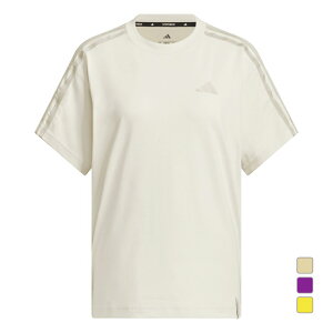 最大10%OFFクーポン 【10/24〜10/27】 アディダス レディース 半袖 Tシャツ エッセンシャルズ プラス スリーストライプス 半袖Tシャツ JUP44 JW4502 JW4501 JW4503 スポーツウェア adidas