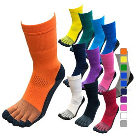 TABIO 日本製 ジャパン ストッキング グリップ タビオ メンズ サッカー フットサル フットボール 5本指 ソックス FOOTBALL 五本指 クルー (072140014)