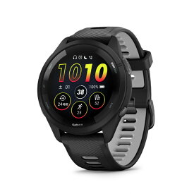 ガーミン Forerunner 265 Music Black フォアランナー265 ミュージック 010-0281040 スマートウォッチ ランニングウォッチ 腕時計 GARMIN
