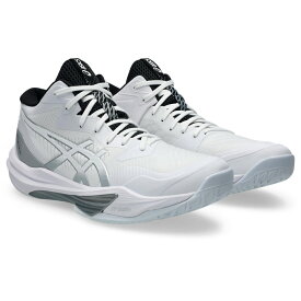 アシックス SKY ELITE FF MT 3 スカイエリート FF MT 3 1051A081 メンズ レディス バレーボール シューズ : ホワイト×シルバー asics