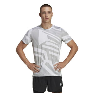 最大10%OFFクーポン 【10/24〜10/27】 アディダス メンズ オウン ザ ラン シーズナル半袖Tシャツ 陸上/ランニング HM8432 : ホワイト adidas