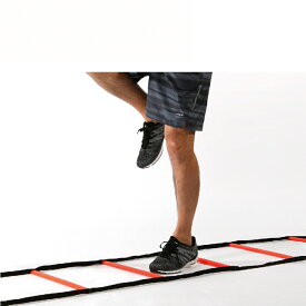 2/15限定★抽選で最大100％Pバック ティゴラ トレーニングラダー 2本セット 収納バッグ付き 約8m(4m×2) オレンジ サッカー 練習 ラダートレーニング TR-8FE0238 TIGORA