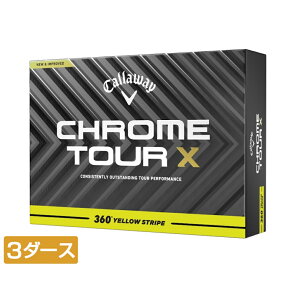 ő10OFFN[| y11/20`11/27z LEFC CHROME TOUR X 24 360 YELLOW STRIPE (7193711445) 3_[X(36) St F Callaway