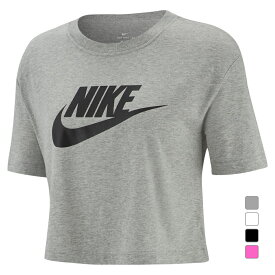 1/15限定★抽選で最大100％Pバック ナイキ レディース 半袖 Tシャツ ウィメンズ エッセンシャル クロップ アイコン フレンチテリー Tシャツ BV6176 スポーツウェア NIKE