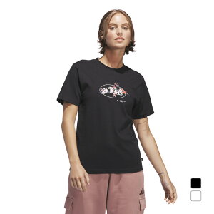 最大10%OFFクーポン 【10/24〜10/27】 アディダス レディース 半袖 Tシャツ エレメンツ ラディエイト フローラル グラフィック 半袖Tシャツ KSJ16 JI9432 JP0115 スポーツウェア adidas