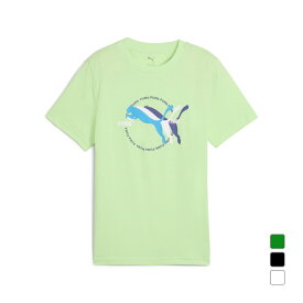 最大10％OFFクーポン 【8/15〜8/20】 プーマ ジュニア キッズ 子供 半袖 Tシャツ GRAPHICS Tシャツ III B 687884 スポーツウェア PUMA
