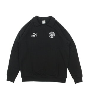 最大10%OFFクーポン 【10/30】 プーマ サッカー/フットサル ライセンスジャケット 25-26 マンチェスターシティ KING ドリルトップ MCFC KING DRILL TOP 782699 : ブラック PUMA