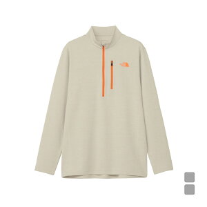 2025秋冬 ザ・ノース・フェイス メンズ トレッキング 長袖Tシャツ ロングスリーブキューディーミッドジップアップ NT62515 THE NORTH FACE