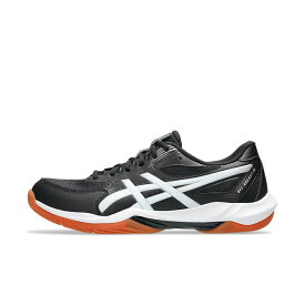 アシックス GEL-ROCKET 12 WIDE ゲルロケット 12 ワイド 1073A081 メンズ レディス バレーボール シューズ : ブラック×ホワイト asics