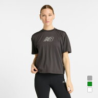 ニューバランス レディース 半袖 機能 Tシャツ リラックスグラフィックTシャツ AWT51135 スポーツウェア …