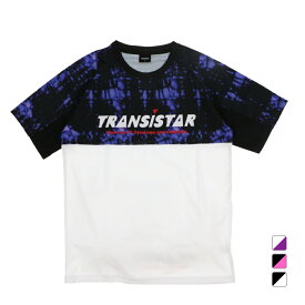 トランジスタ メンズ レディス ハンドボール 半袖プラクティスシャツ HB Game Shirts TIE-DYE HB25AT01 TRANSISTAR