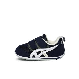 最大10％OFFクーポン 【11/4〜11/11】 アシックス IDAHO BABY 4 1144A235 500 ベビー キッズ 子供 スニーカー ： ネイビー×ホワイト asics