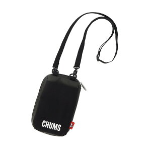 2025�H�~ �`�����X RV Smart Phone Shoulder Bag Sweat Nylon CH60-4018 K018 �o�b�O �V�����_�[ : Black/Charcoal CHUMS