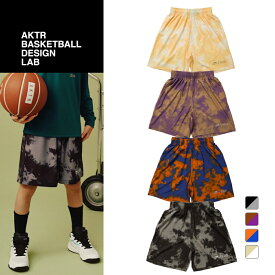 ティゴラ アクター ジュニア(キッズ・子供) バスケットボール ハーフパンツ TR×AKTR ジュニア TIEDYE ショーツ TRAK-8KW4915HP TIGORA AKTR