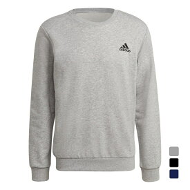 最大10％OFFクーポン 【11/4〜11/11】 アディダス メンズ スウェット トレーナー エッセンシャルズ エンブロイダード スモール ロゴ スウェットシャツ 29214 GK9118 GK9119 GK9094 スポーツウェア adidas